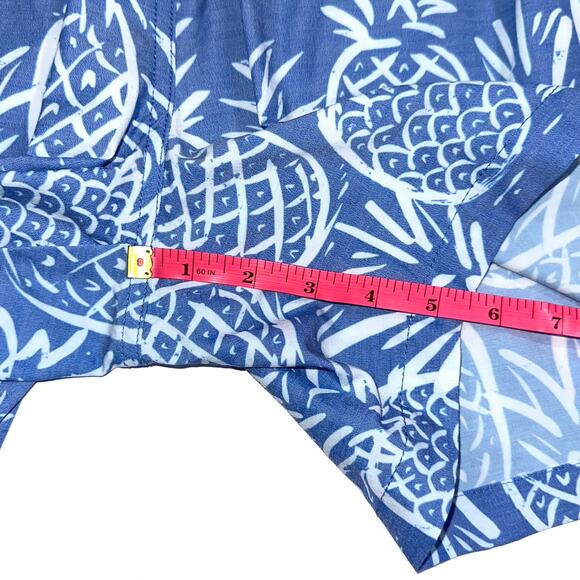 Chubbies The Thigh-Napples Blue Pineapple 5.5” Swim Trunks Size L - Picture 16 of 16